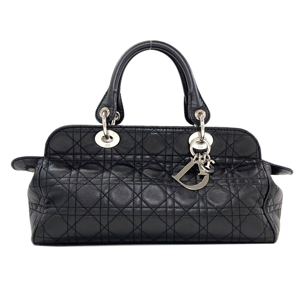 Dior Cannage Handbag Lambskin