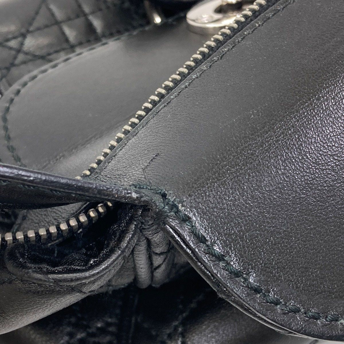 Dior Cannage Handbag Lambskin