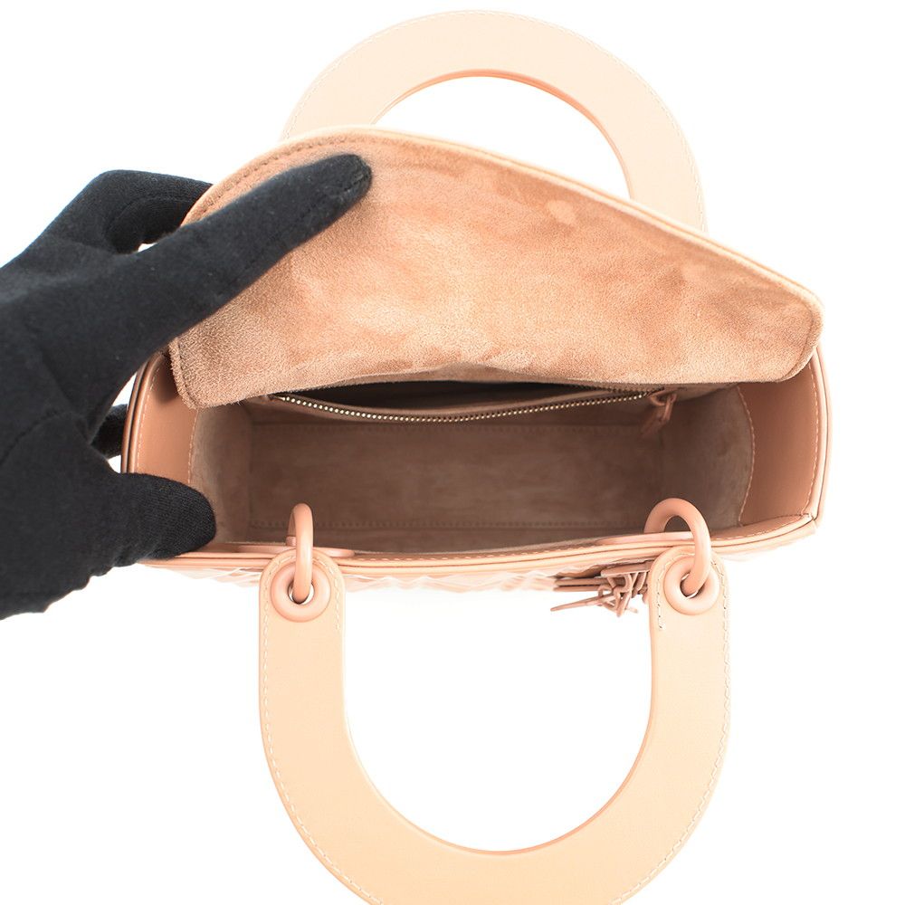 Dior Handbag My Abc Lady Ultra Matte Cannage Small 2-Way