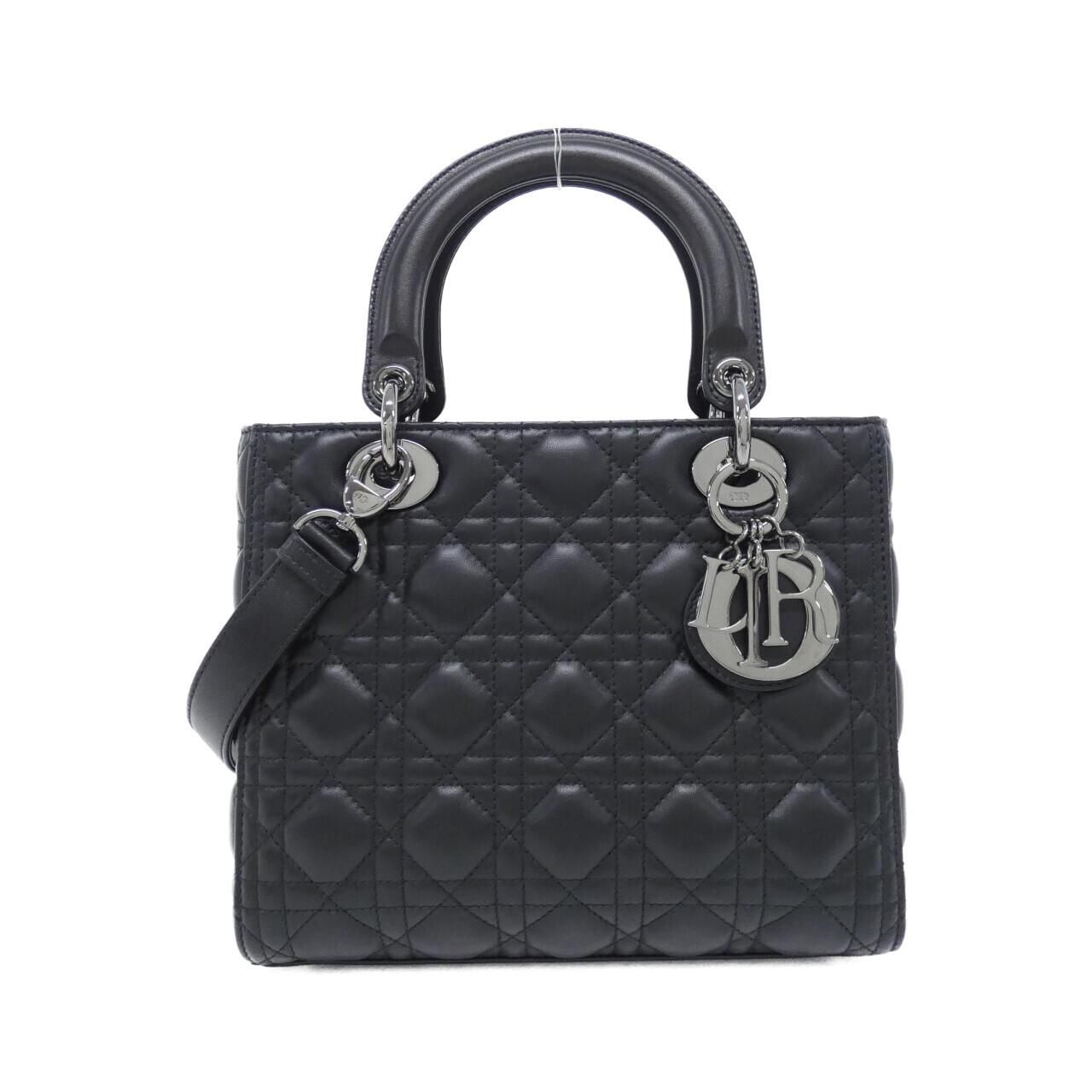 Dior Lady Bag Handbag Black