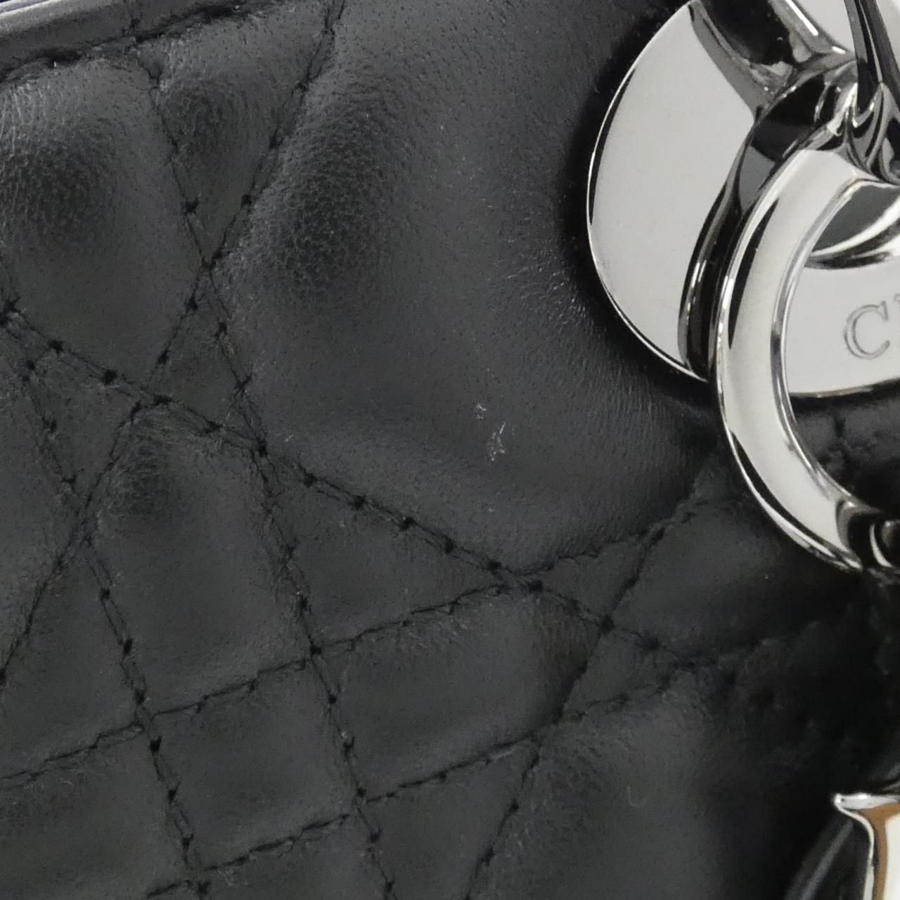 Dior Lady Bag Handbag Black