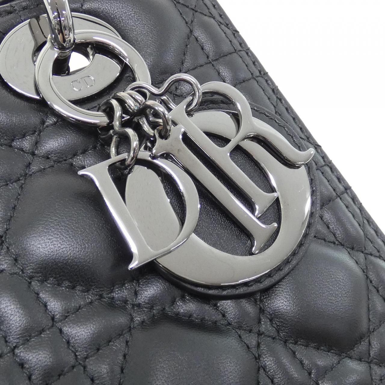Dior Lady Bag Handbag Black