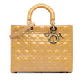 Dior Lady Dior Leather Handbag