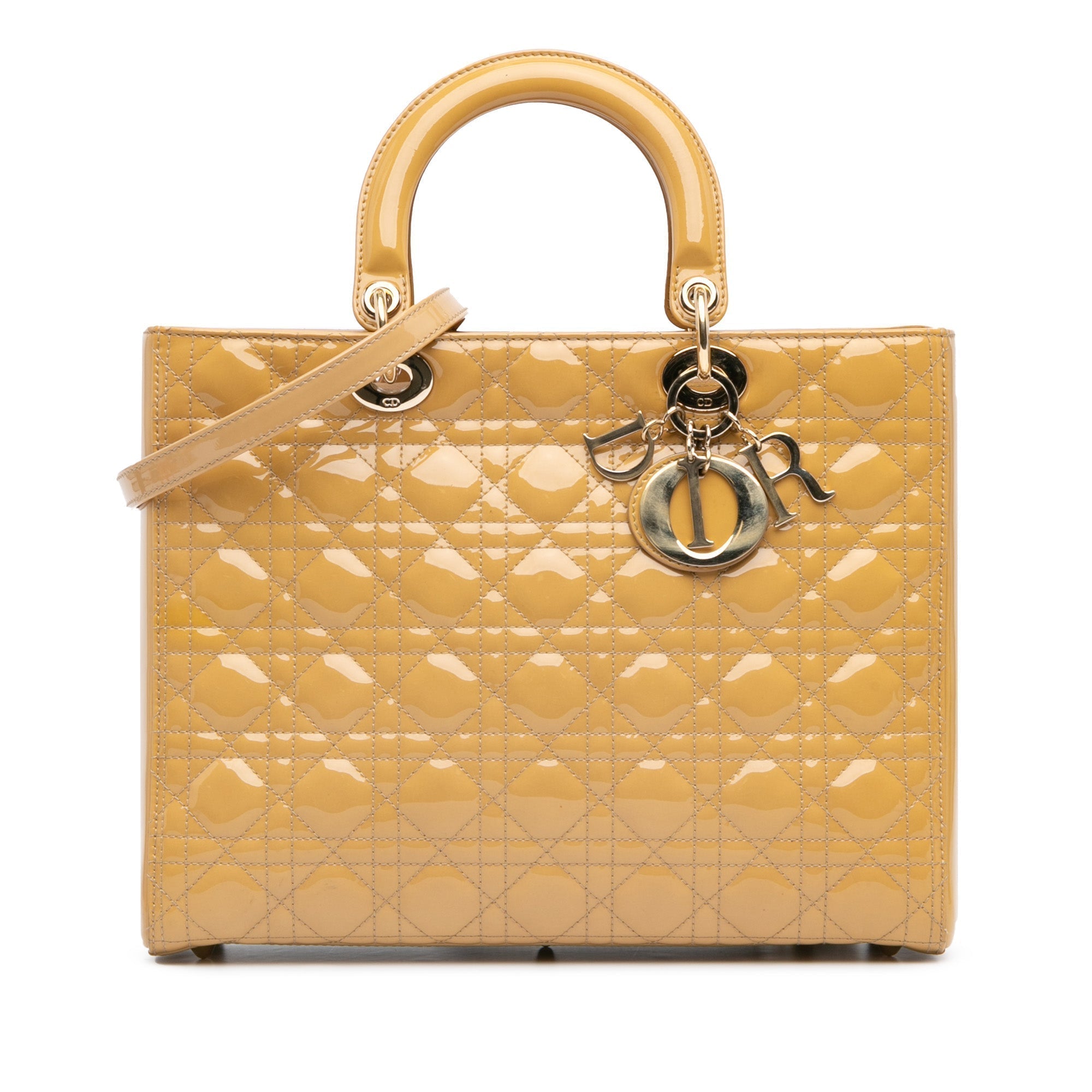 Dior Lady Dior Leather Handbag