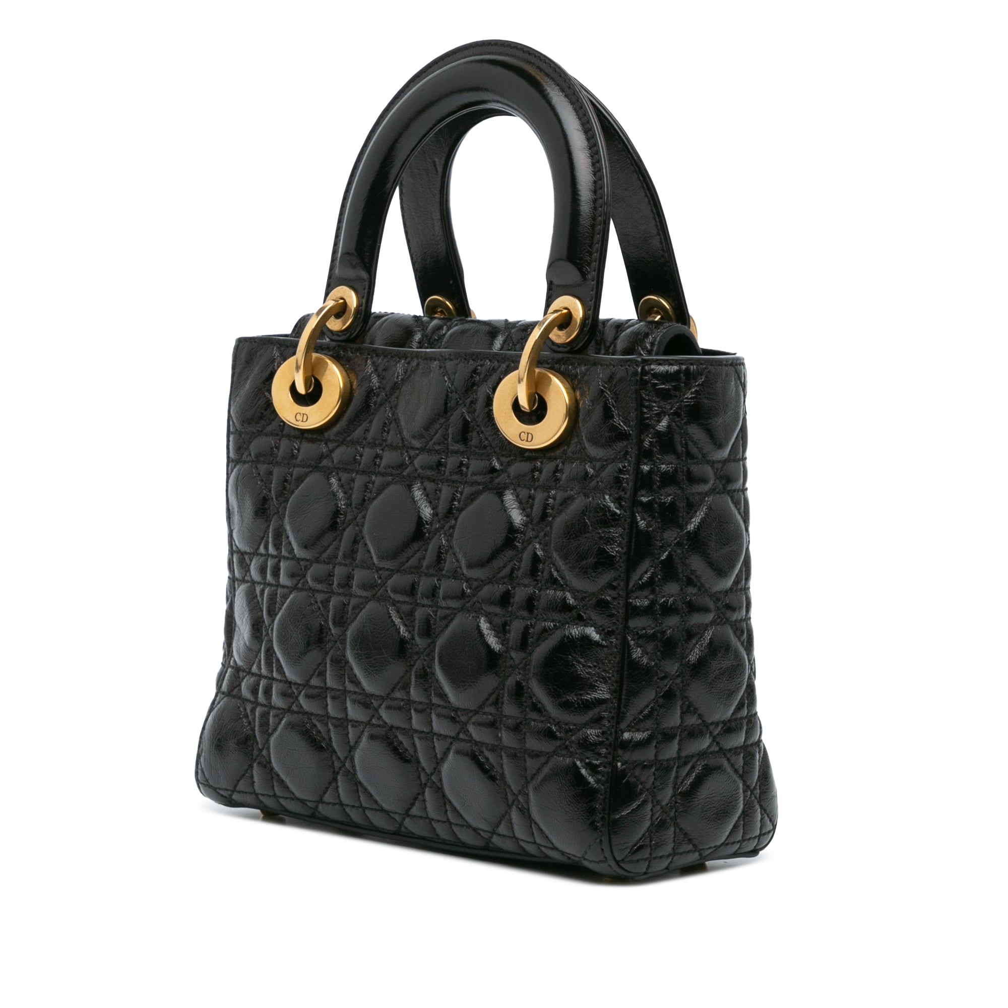Dior Lady Dior Leather Handbag