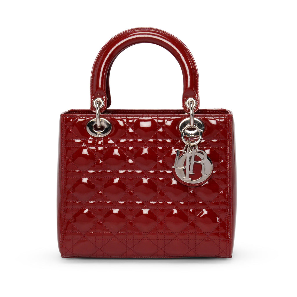 Dior Lady Dior Lou Leather Handbag