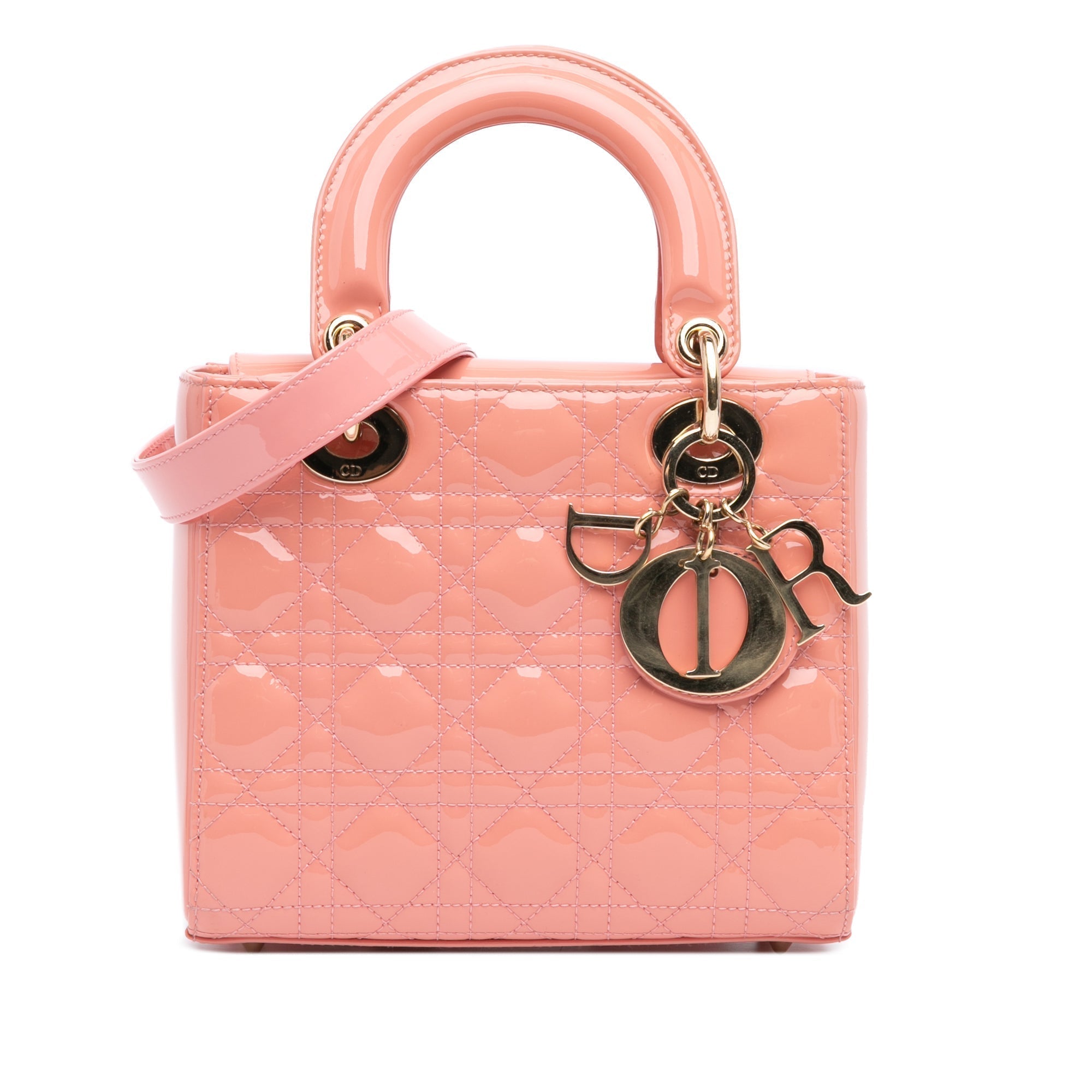 Dior Lady Dior Quilted Leather Handbag