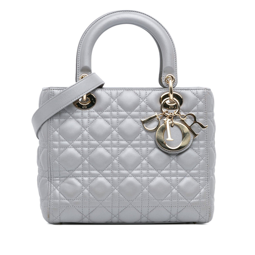 Dior Lady Dior Quilted Leather Handbag