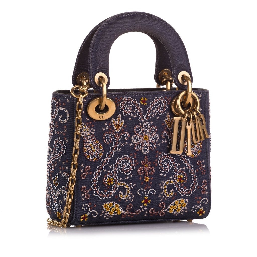 Dior Lady Dior Chain Mini Handbag