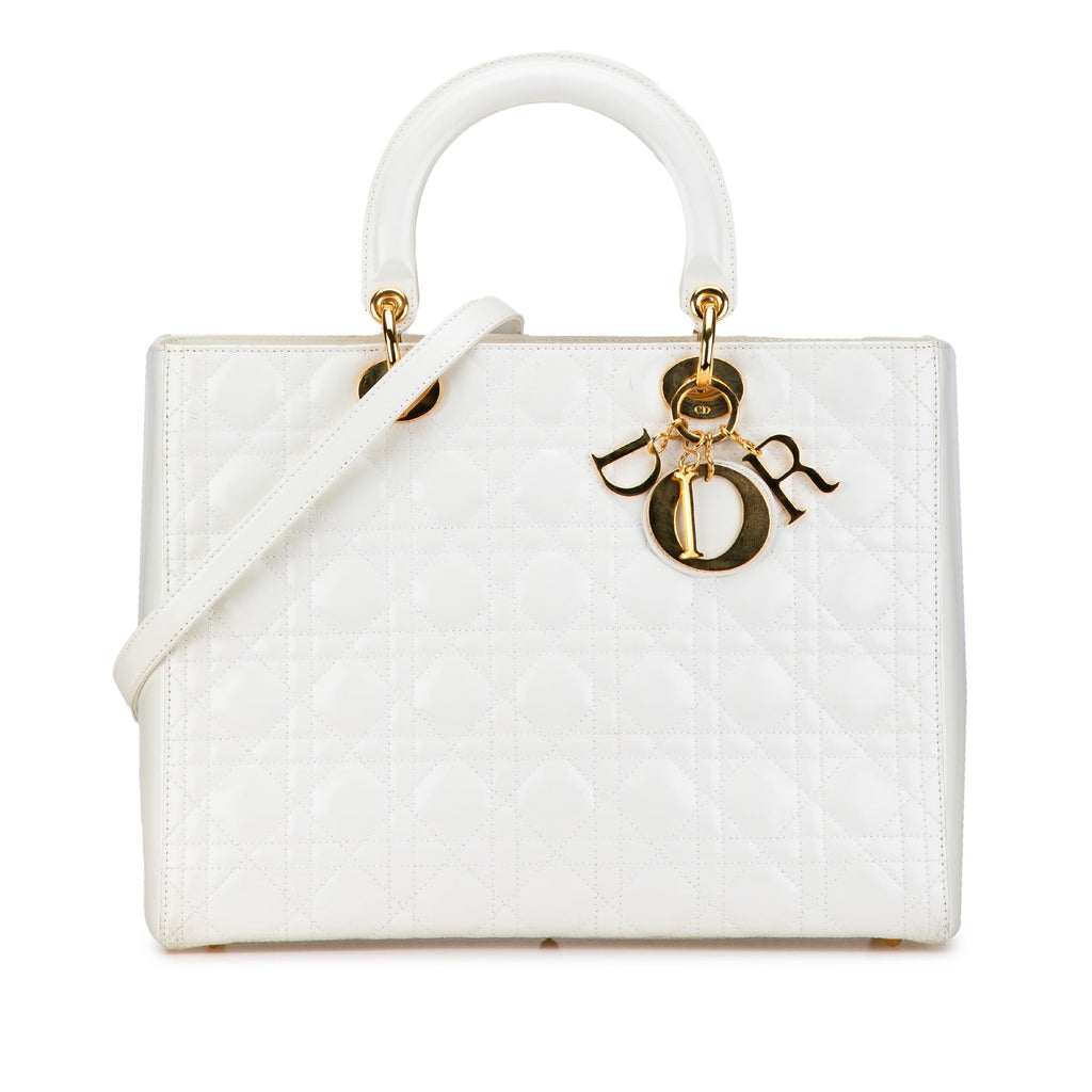Dior Lady Dior Quilted Leather Handbag