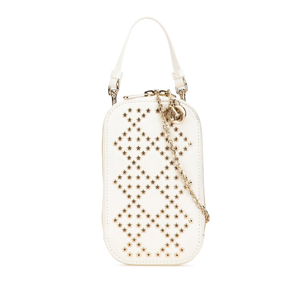 Dior Lady Dior Leather Handbag