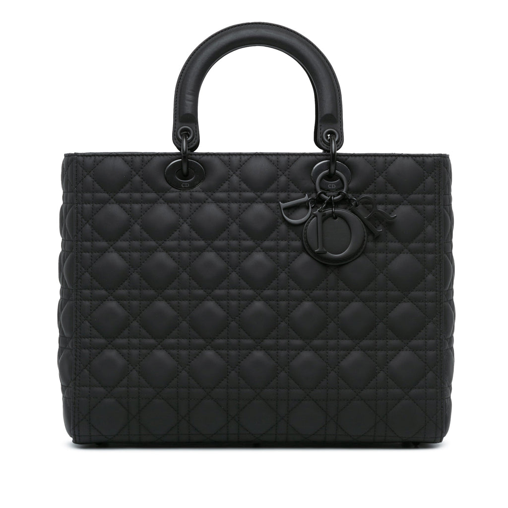 Dior Lady Dior Quilted Leather Handbag