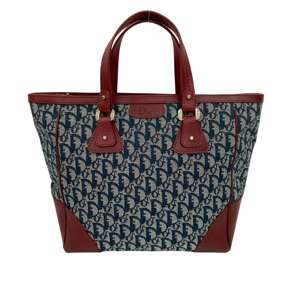 Dior Handbag canvas wine-red