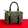 Dior Handbag Patent leather black