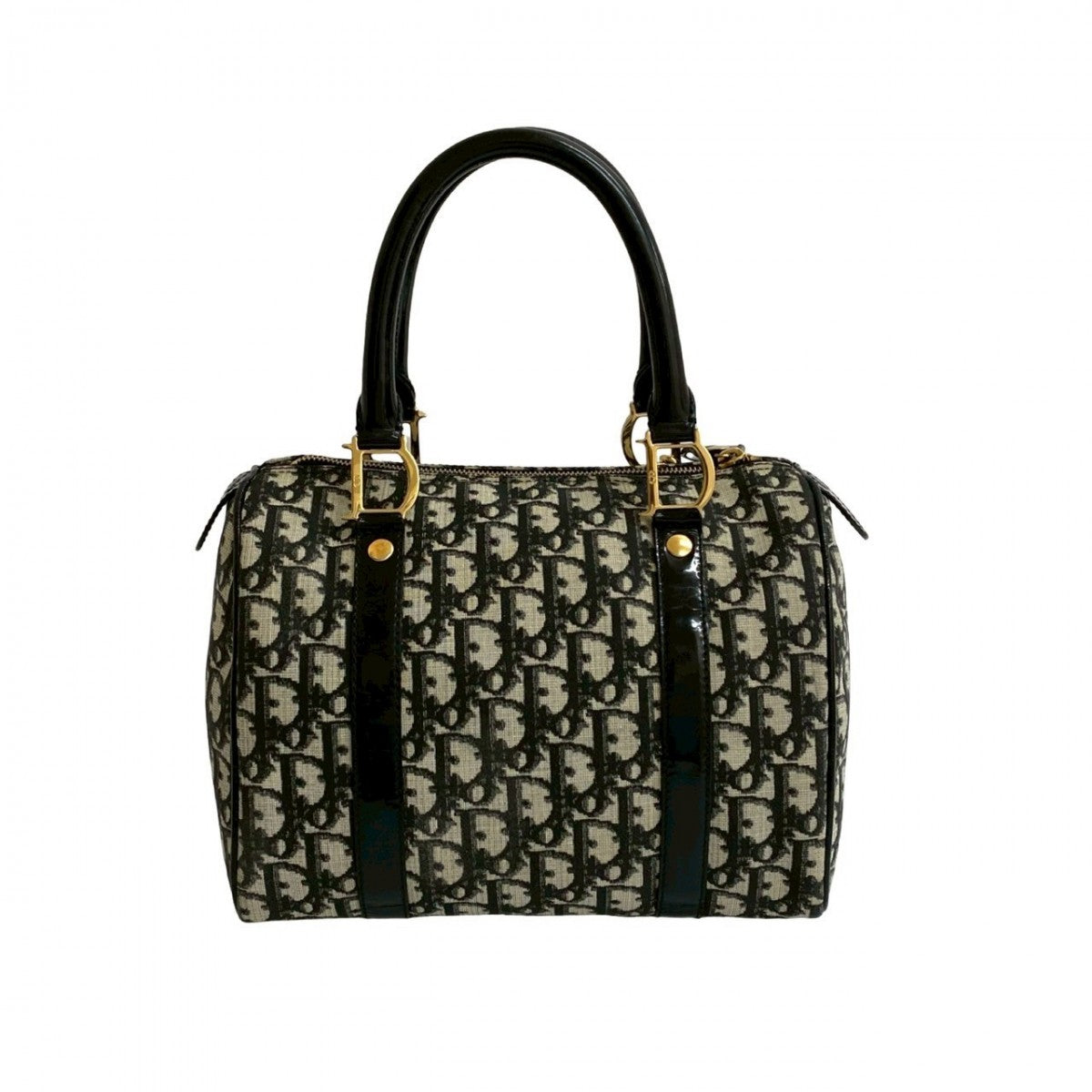 Dior Handbag Patent leather black