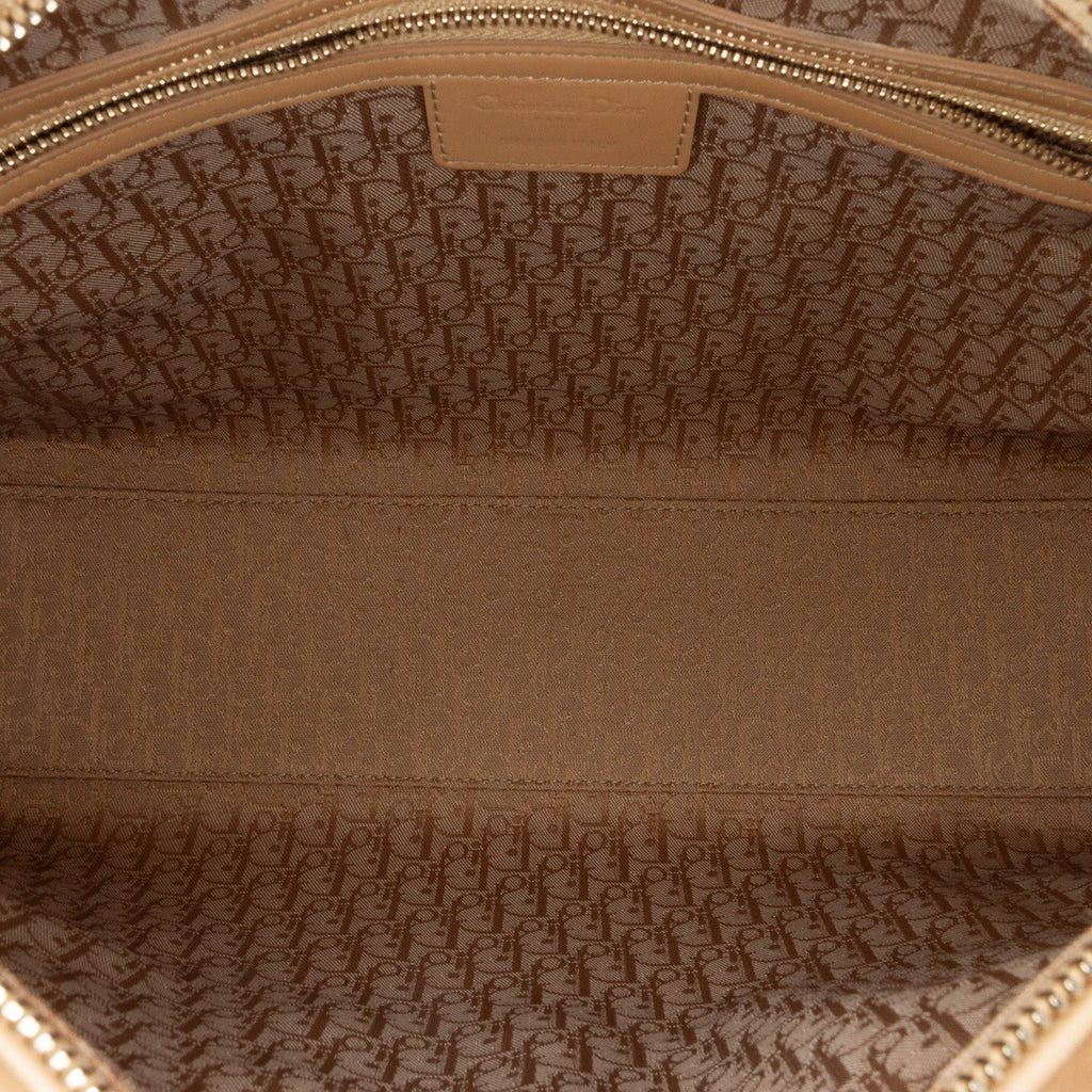 Dior Lady Dior Cannage Brown Handbag