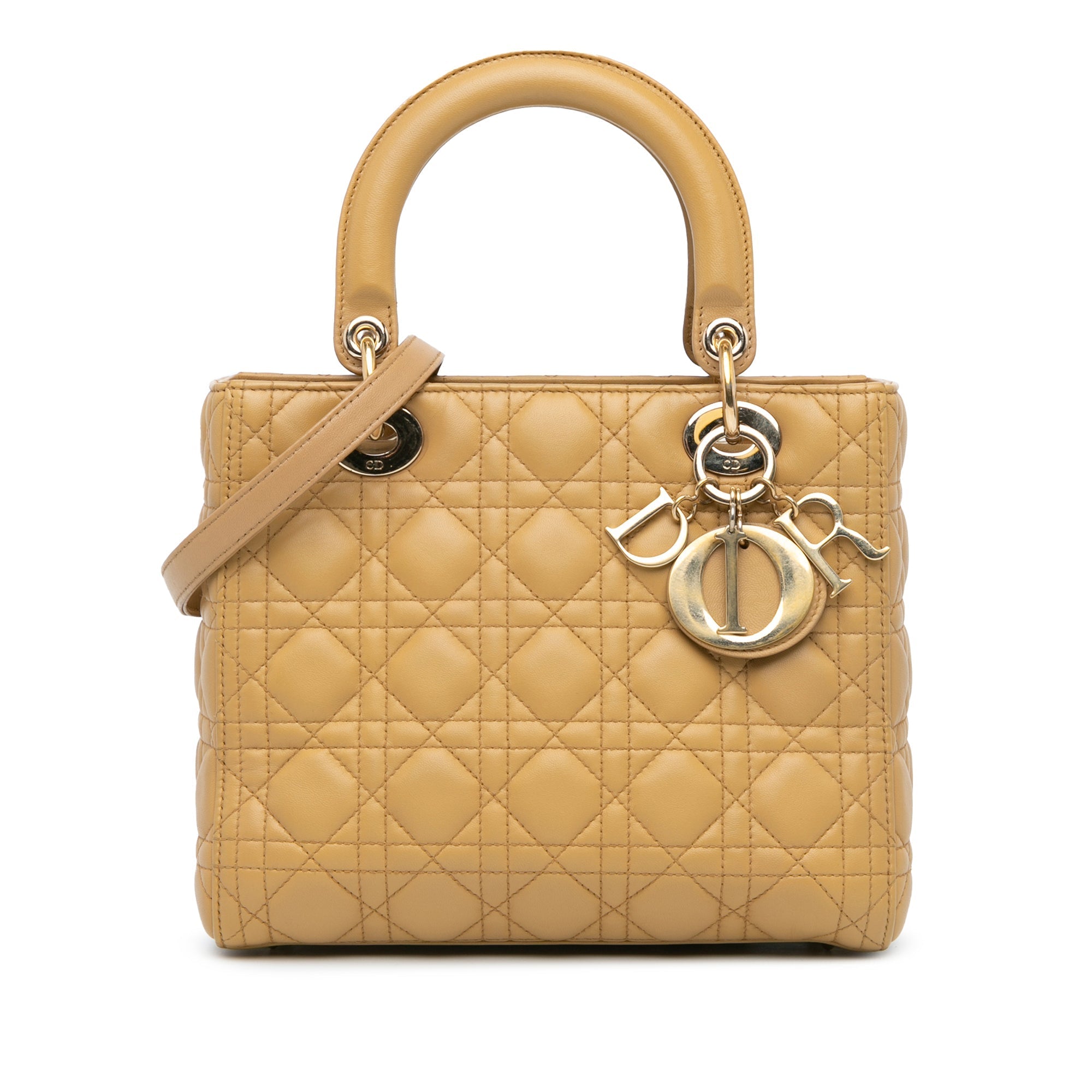 Dior Lady Dior Quilted Leather Handbag