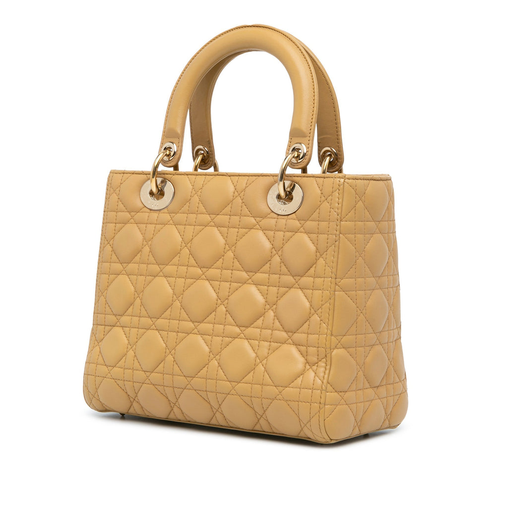 Dior Lady Dior Quilted Leather Handbag