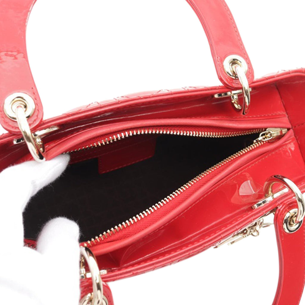 Dior Lady Dior Quilted Leather Handbag