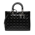 Dior Lady Dior Cannage Black Handbag Style 3