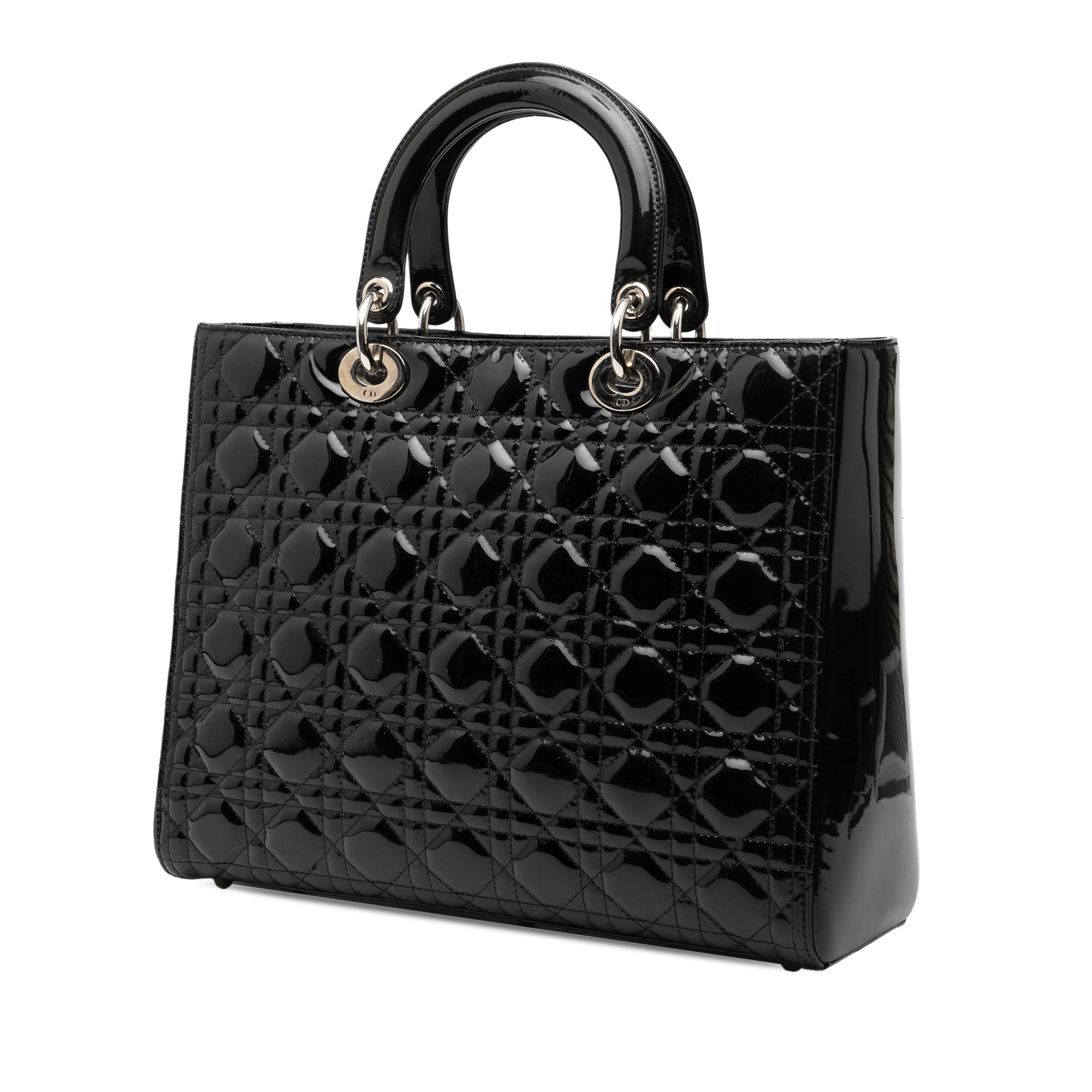 Dior Lady Dior Cannage Black Handbag Style 3