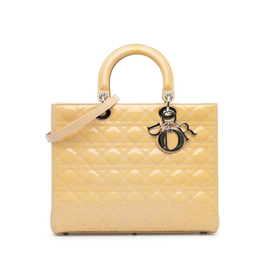Dior Lady Dior Leather Handbag