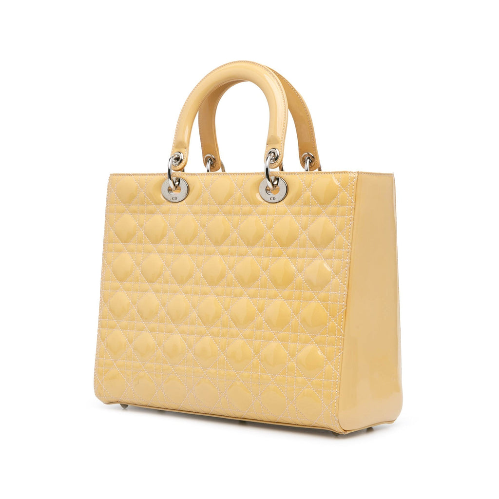 Dior Lady Dior Leather Handbag