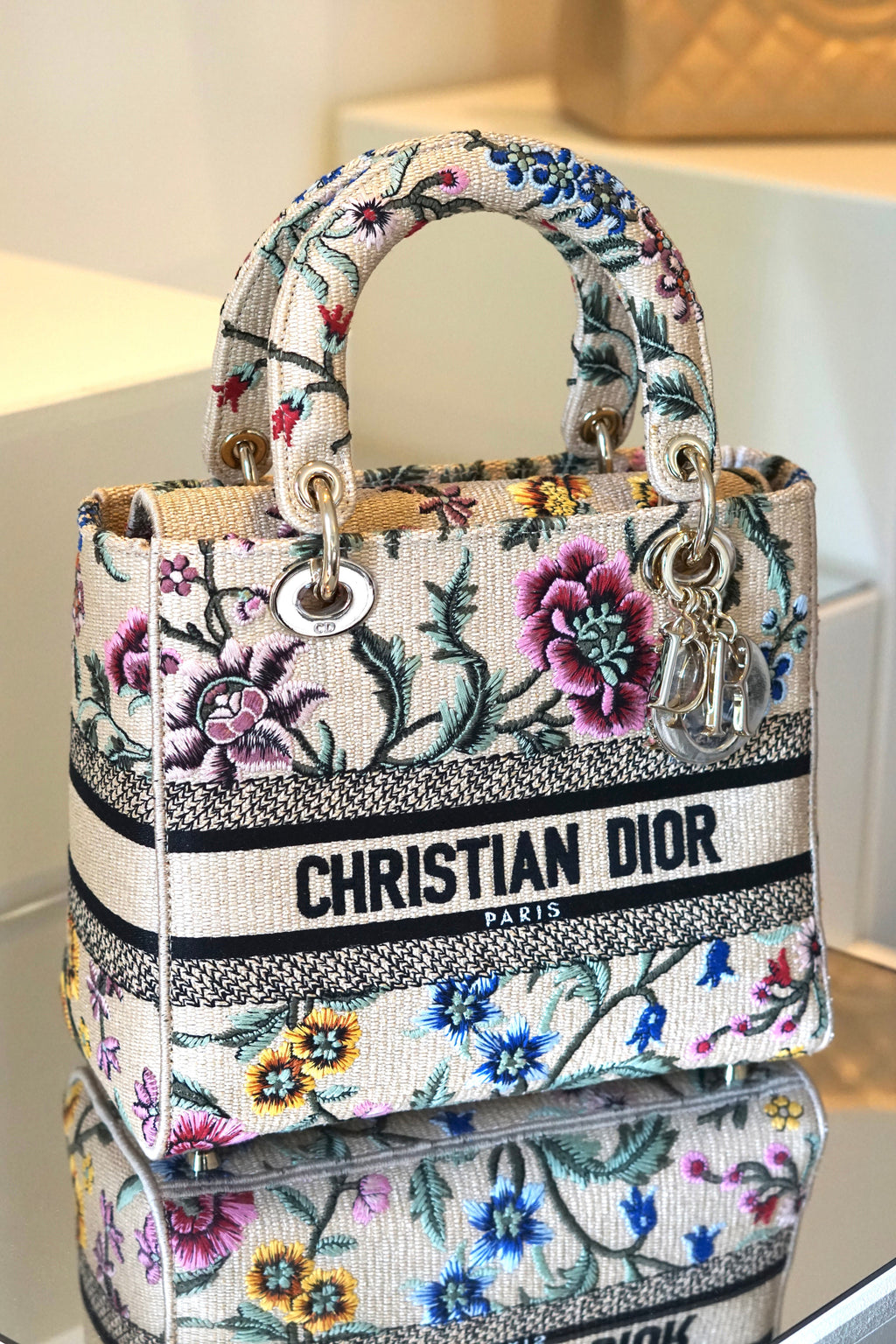 Dior Lady Dior Leather Handbag Style 2