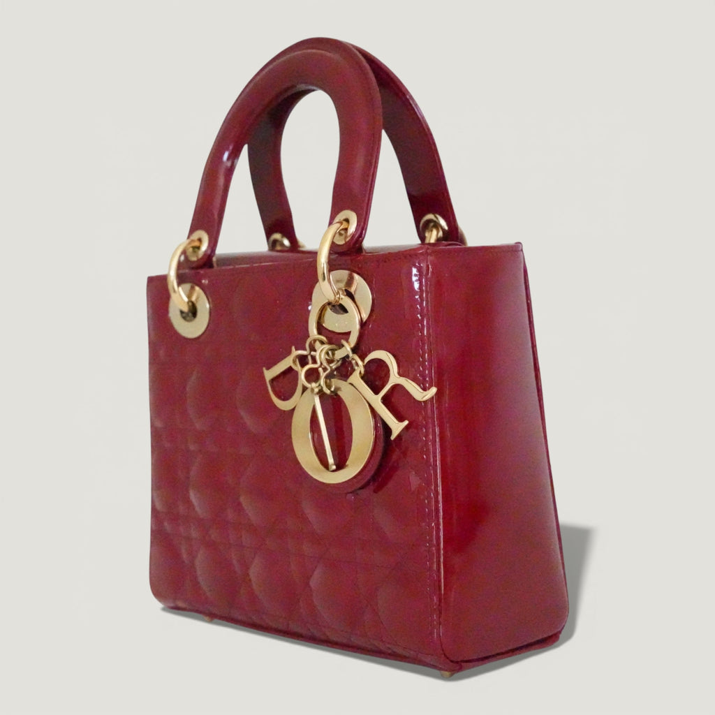 Dior Lady Dior Leather Handbag Style 3