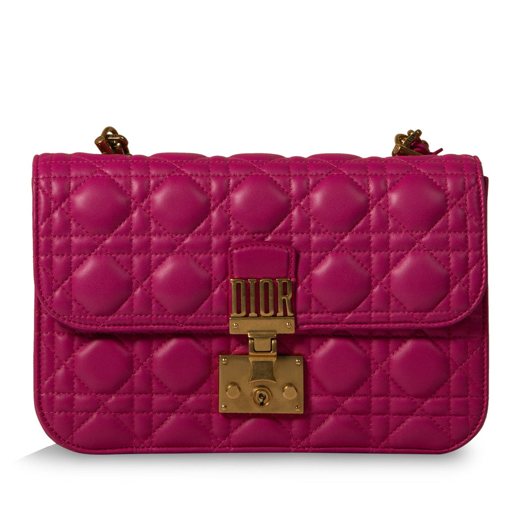 Dior Chain Leather Tote Bag
