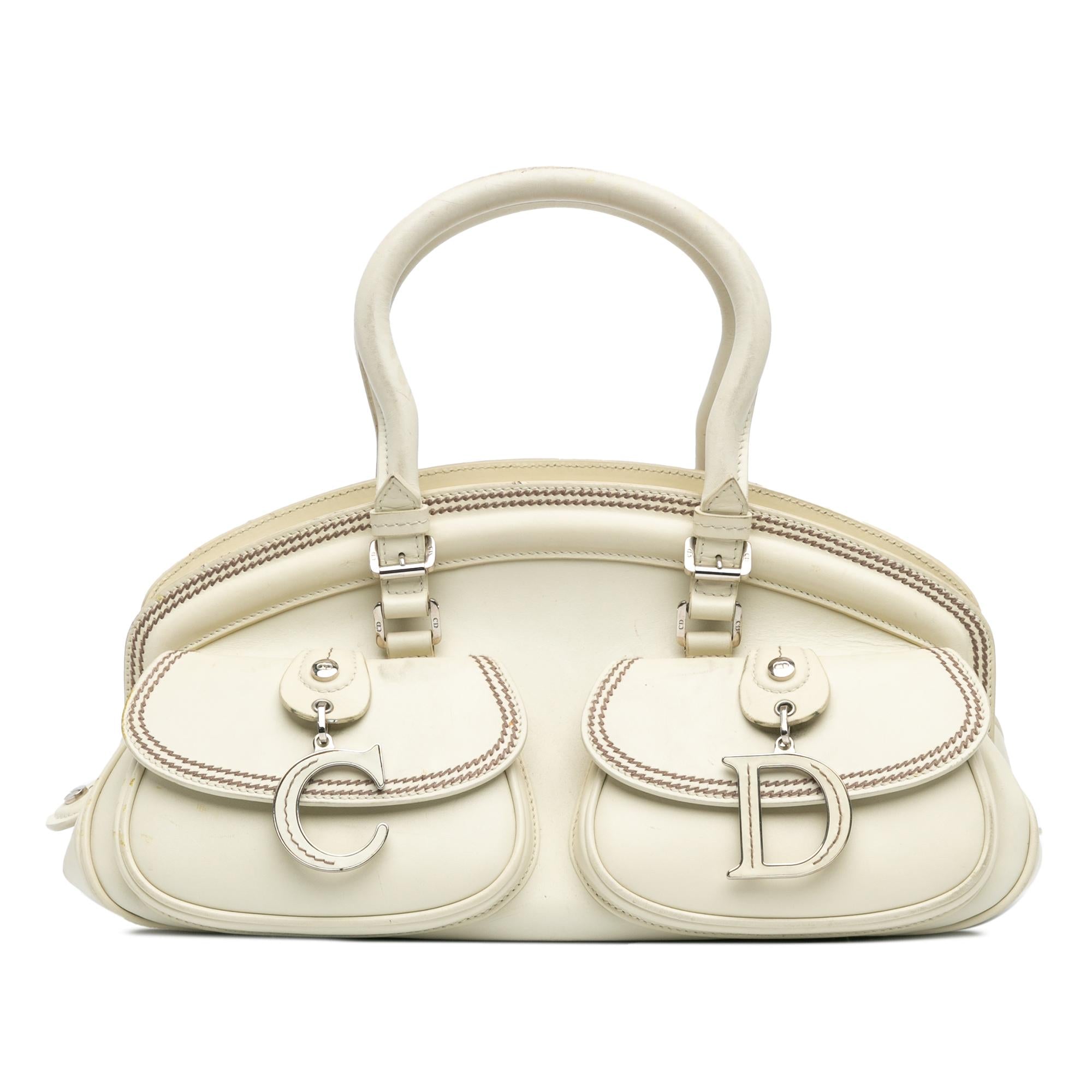Dior Leather Detective Handbag (SHG-E9QBl0)