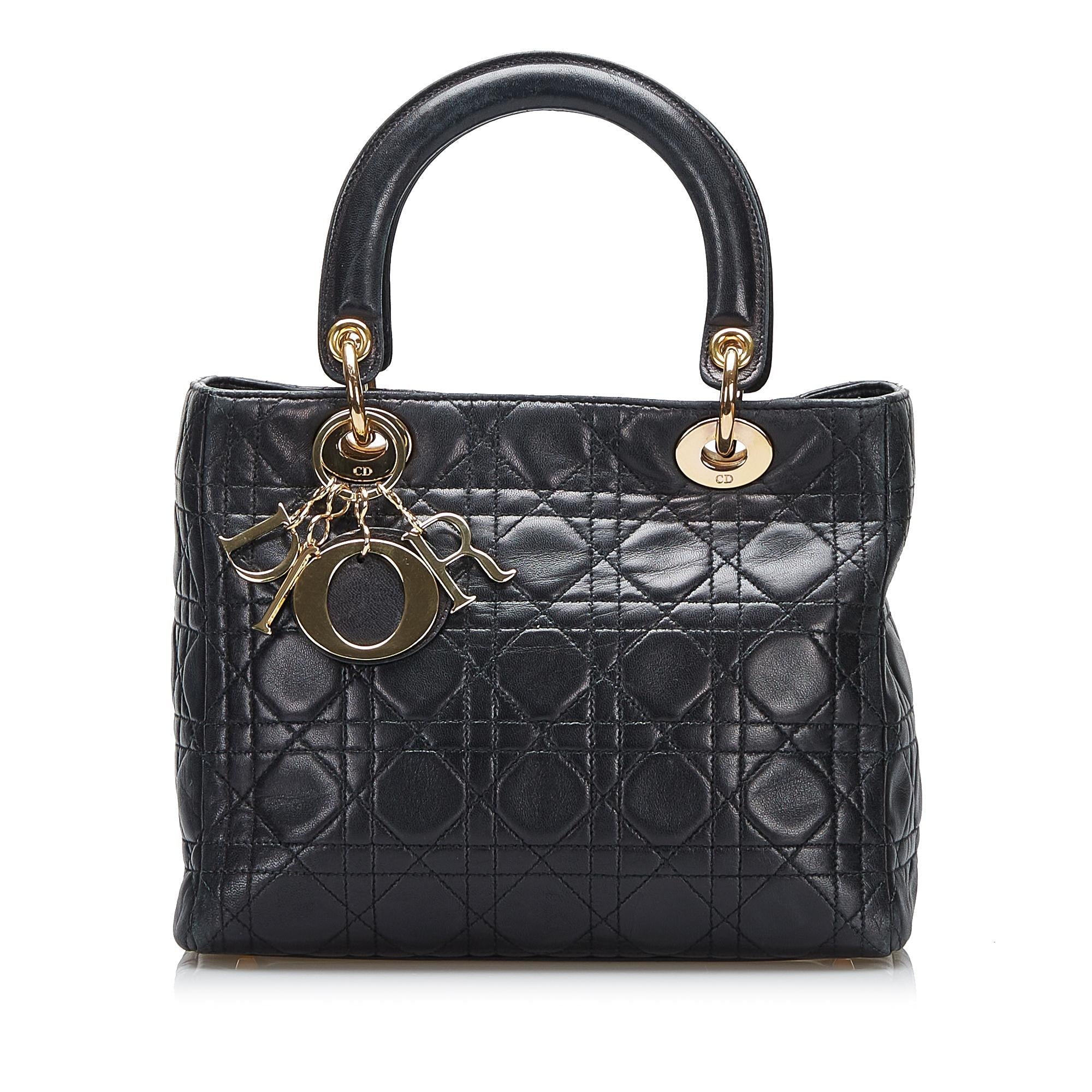 Dior Lady Dior Mini Handbag