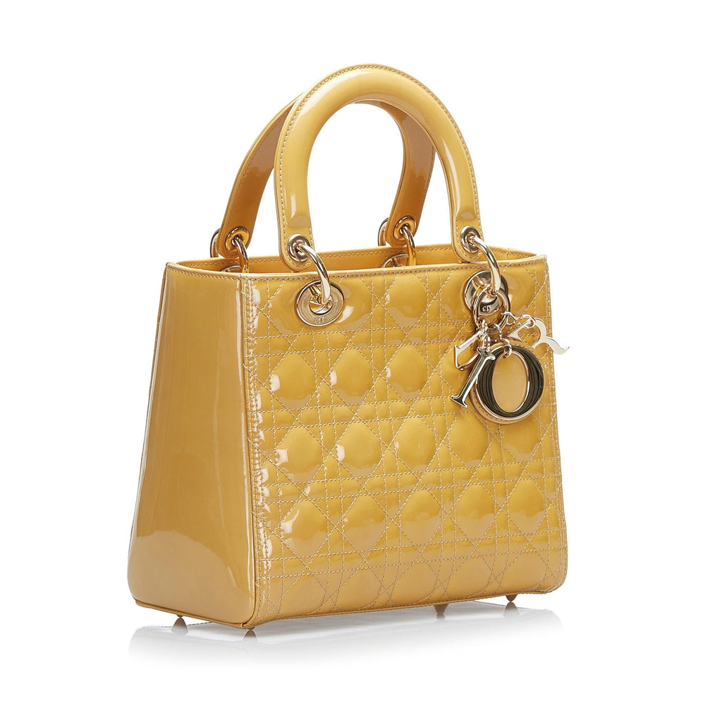 Dior Lady Dior Leather Mini Handbag