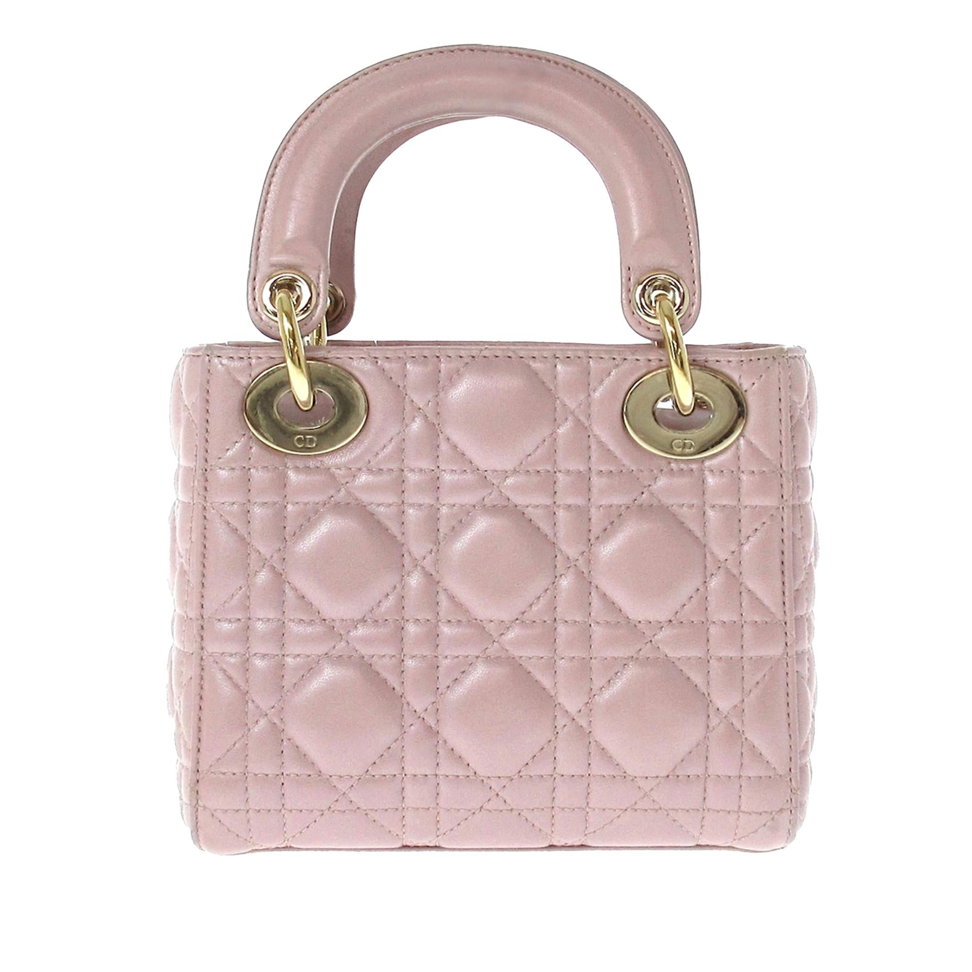 Dior Lady Dior Mini Handbag