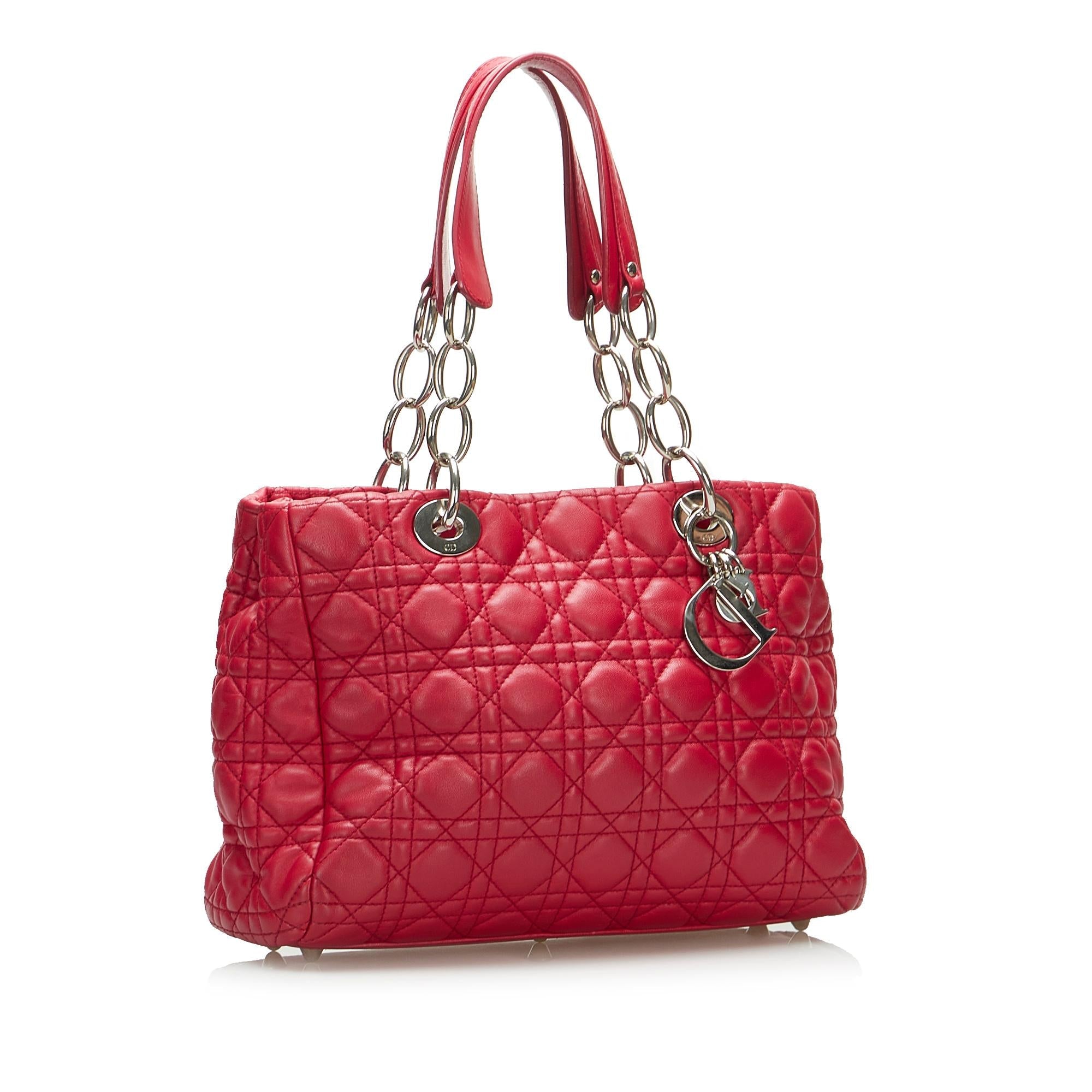 Dior Lady Dior Mini Tote Bag