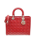 Dior Lady Dior Leather Handbag Style 21