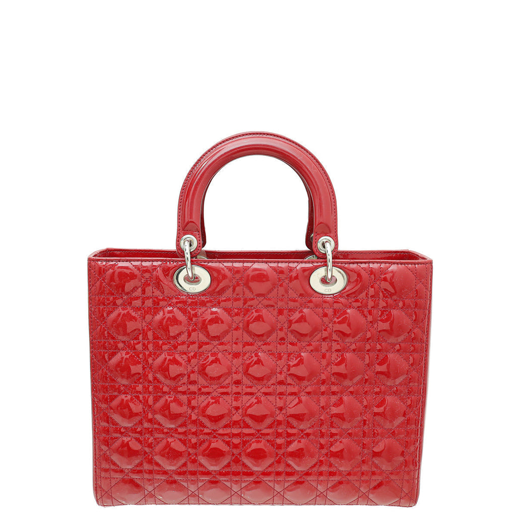 Dior Lady Dior Leather Handbag Style 21