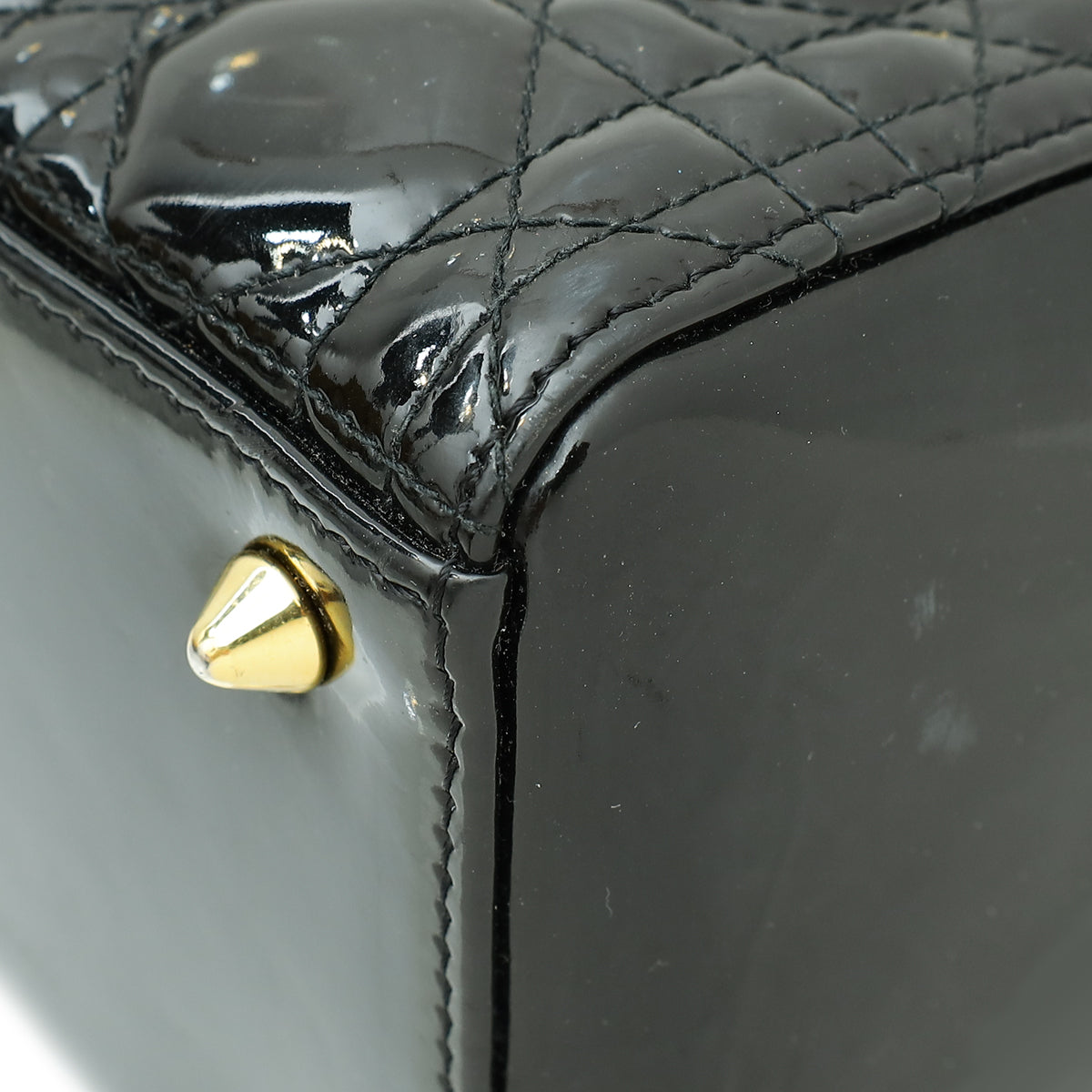 Dior Lady Dior Leather Handbag Style 38