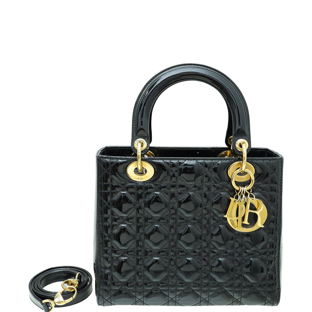 Dior Lady Dior Leather Handbag Style 12