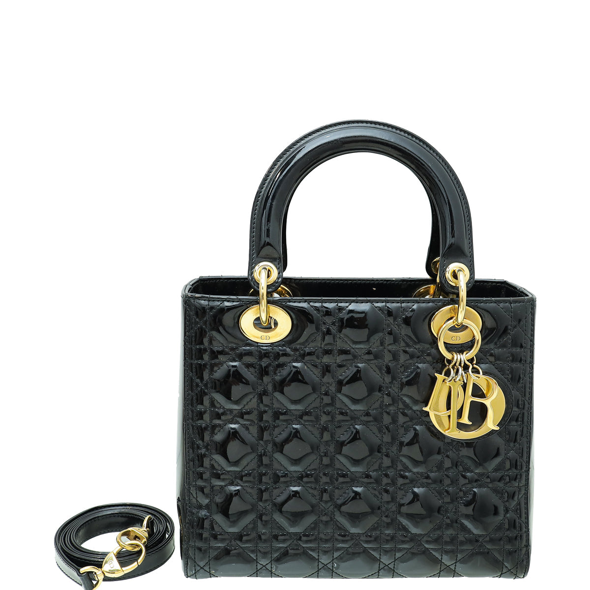 Dior Lady Dior Leather Handbag Style 12