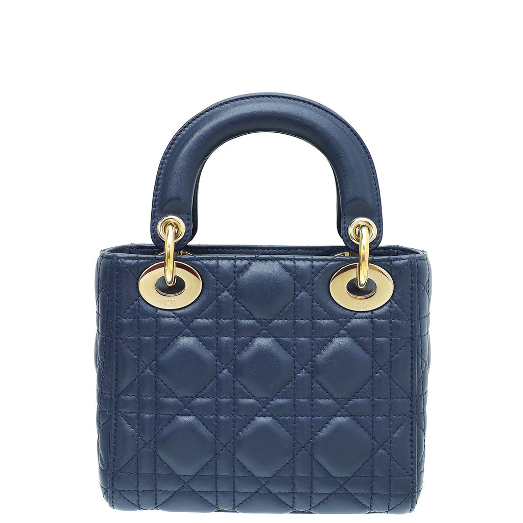 Dior Lady Dior Leather Handbag Style 30