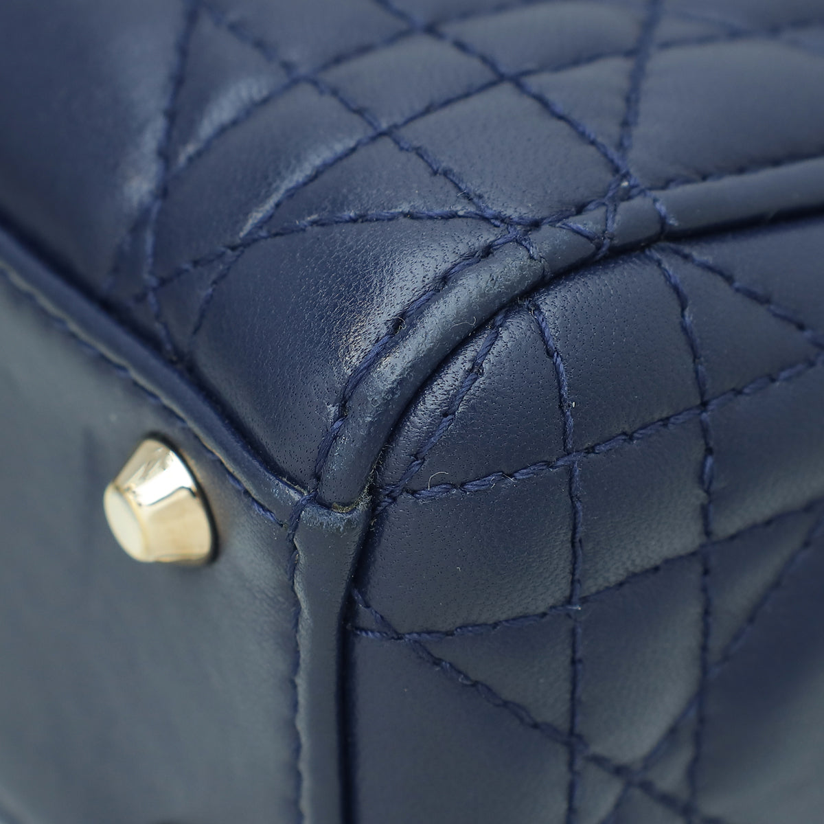 Dior Lady Dior Leather Handbag Style 30