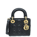 Dior Lady Dior Leather Handbag Style 16