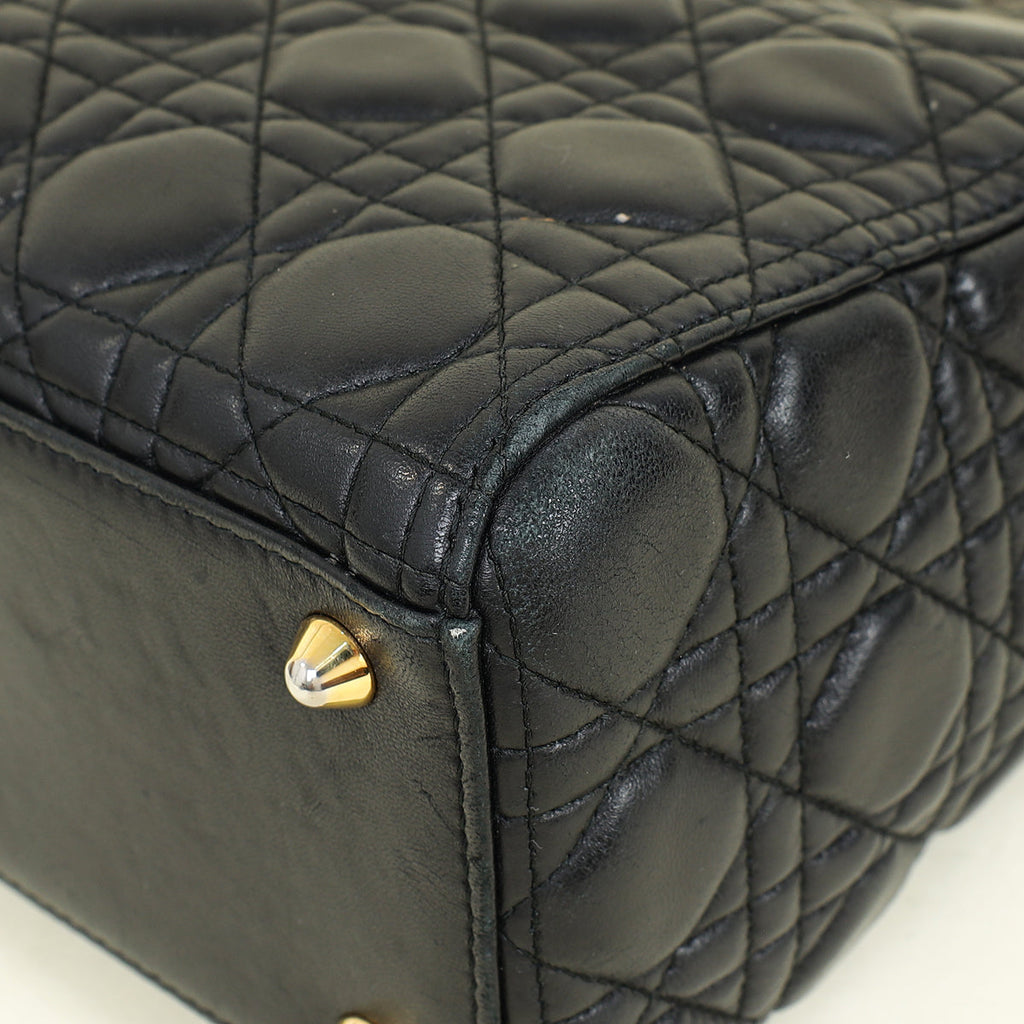 Dior Lady Dior Leather Handbag Style 94