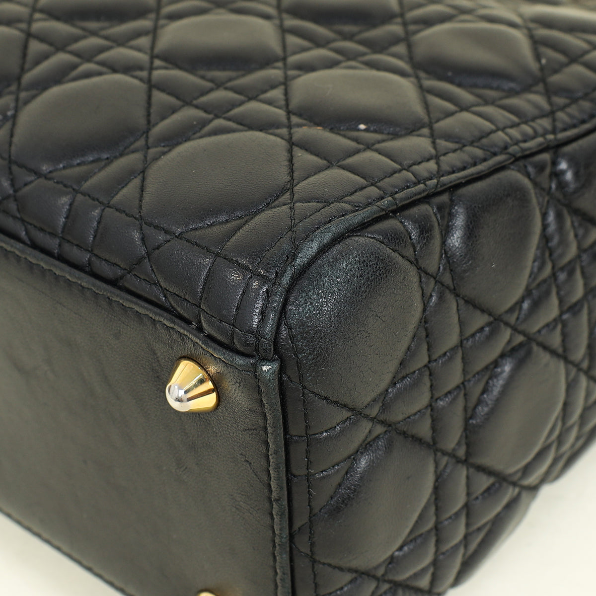 Dior Lady Dior Leather Handbag Style 94