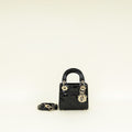 Dior Lady Dior Leather Handbag Style 114