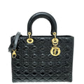 Dior Lady Dior Leather Handbag Style 26
