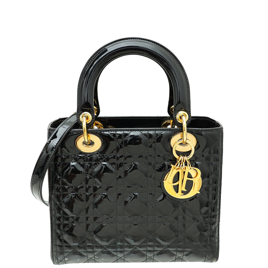 Dior Lady Dior Leather Handbag Style 27