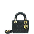 Dior Lady Dior Leather Handbag Style 51