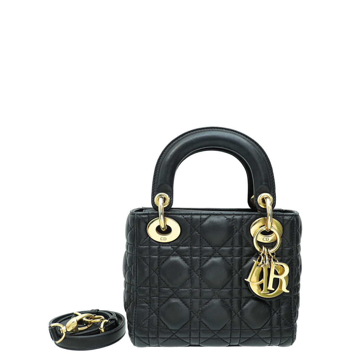 Dior Lady Dior Leather Handbag Style 51